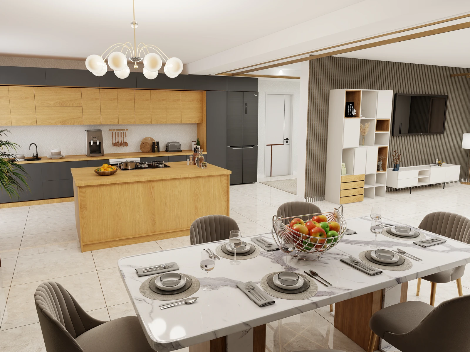 3Д визуализация квартиры