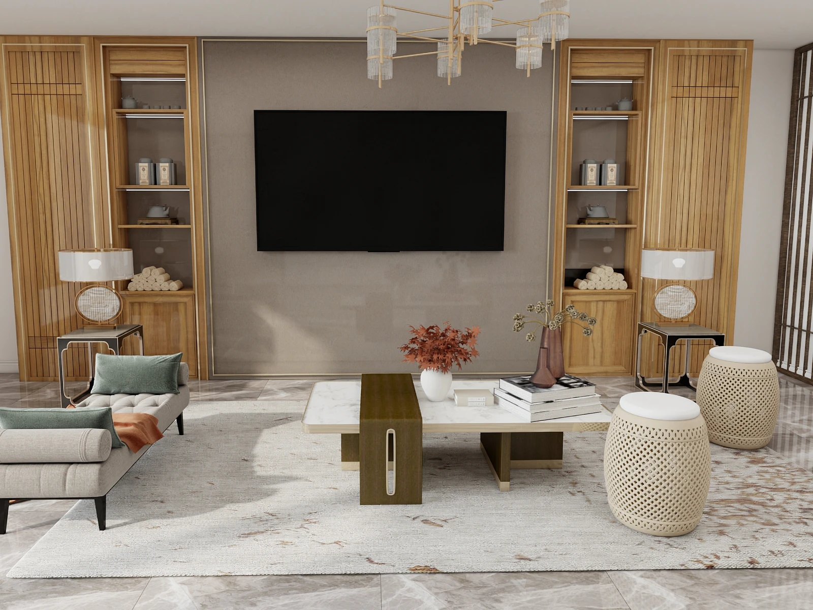 3d рендер интерьера