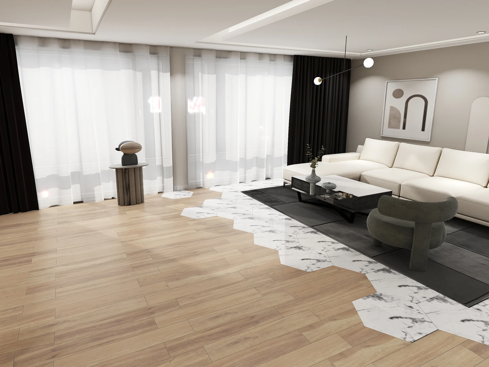 3d рендер интерьера