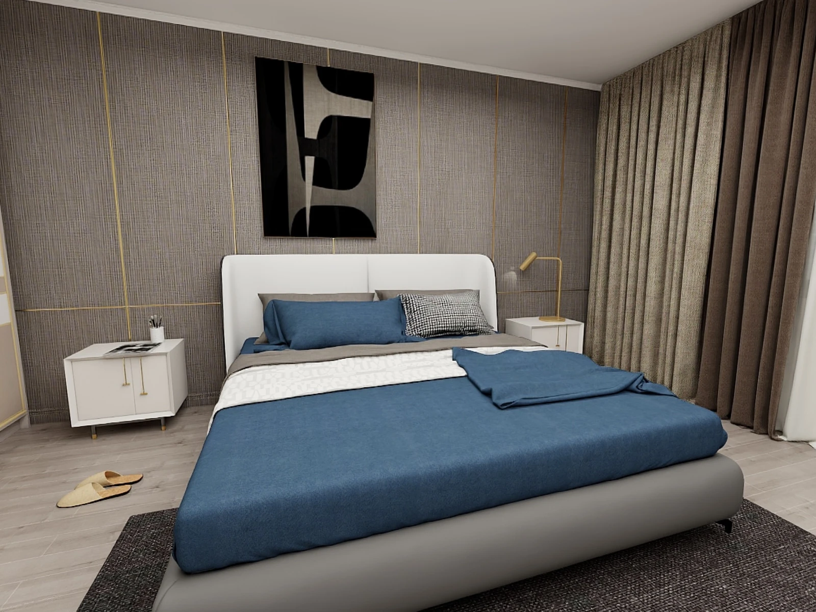 3D рендер с панорамой