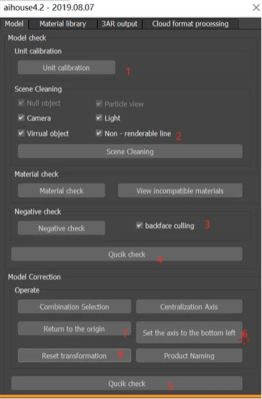 Параметры конвертера