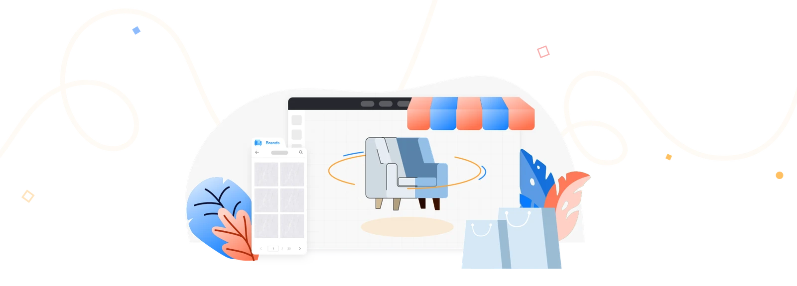 Витрина товаров